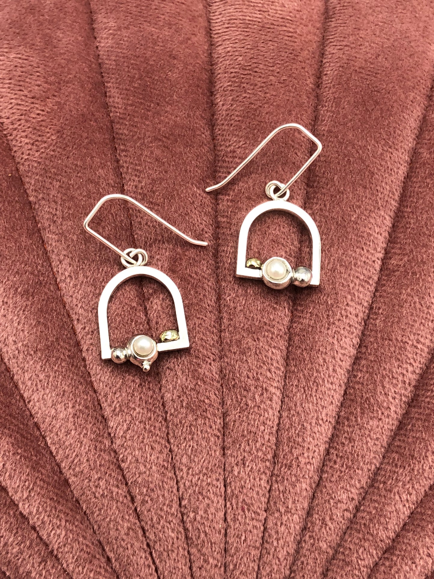 Blanc & Pearl - Earrings Blobbies